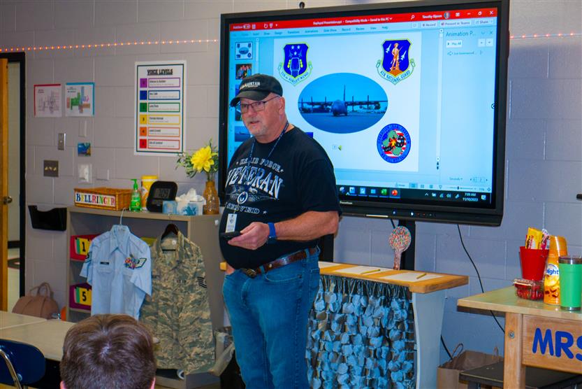 Students celebrate Veterans Day